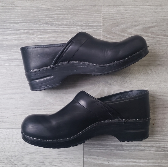 Dansko Black Clogs - Picture 3 of 9
